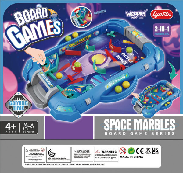 WOOPIE Gra Zręcznościowa Flipper " Kosmiczna Rozgrywka" 2w1 - 012