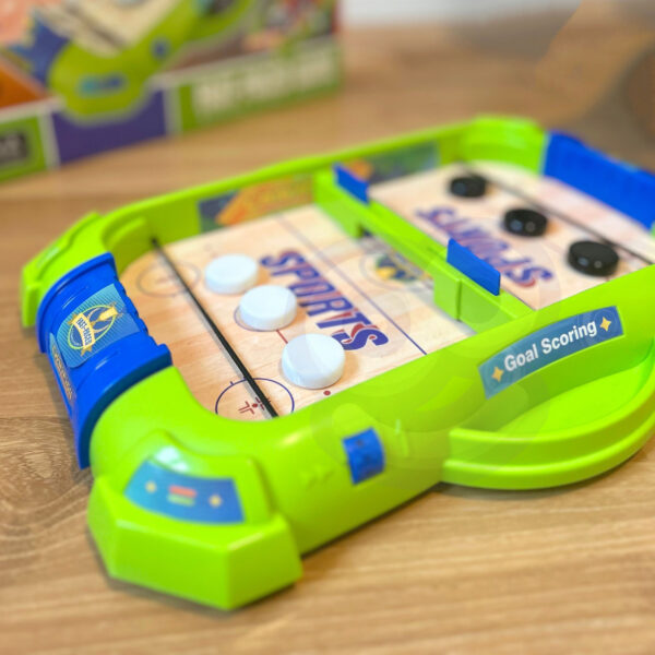 WOOPIE Gra Zręcznościowa 2w1 Mini Hokej Wyścigi - 004