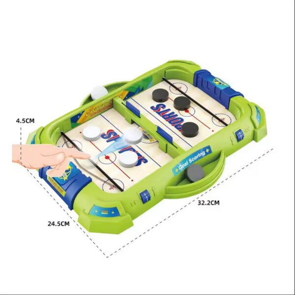 WOOPIE Gra Zręcznościowa 2w1 Mini Hokej Wyścigi - 009