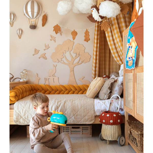 WOOPIE Gra w Rzutki Pistolet Dinozaur na Kulki Rzepy Tarcza Punkty Strzelanie - 009