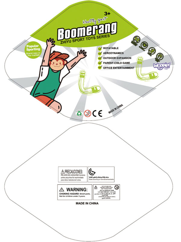 WOOPIE Gra Zręcznościowa Rzut Boomerangiem - 009