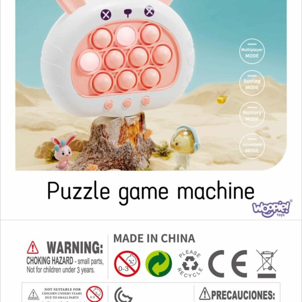 WOOPIE Gra POP IT Elektryczna Antystresowa Zręcznościowa Króliczek - 006