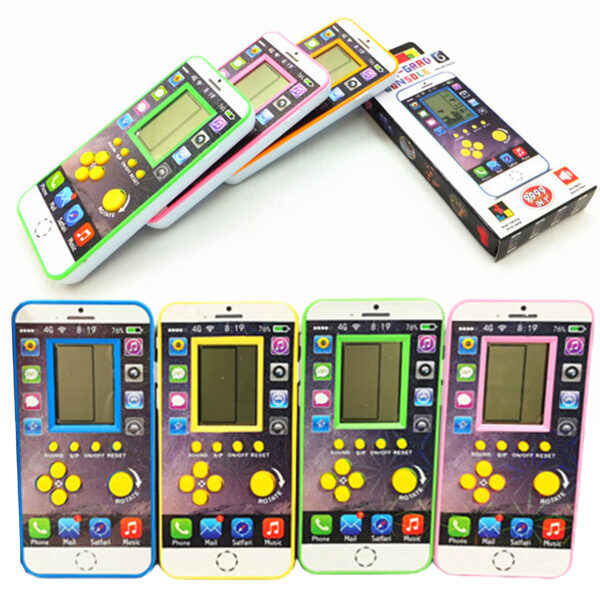WOOPIE Elektroniczna Gra Mini Tetris Kieszonkowa Wersja - 002