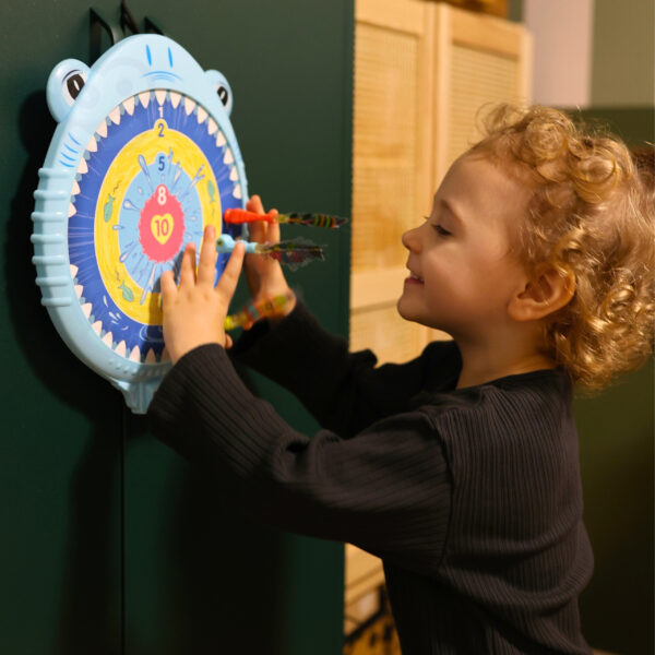Magnetyczny Dart Rekinek z Licznikiem Punktów 3+ - WOOPIE - 002