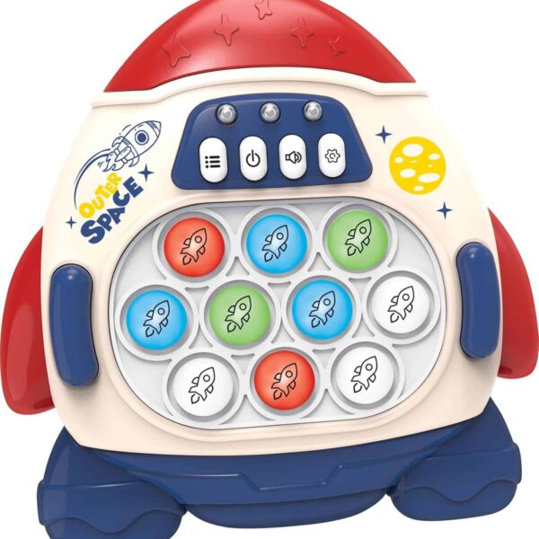Interaktywna gra Pop It Rakieta - Woopie trening pamięci 4 tryby - 002