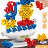 Gra Zręcznościowa Balansujące Zwierzaki 24 Figurki 4+ - WOOPIE - 010