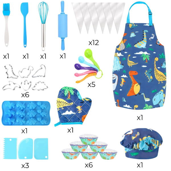 WOOPIE Dino Zestaw Małego Kucharza - 007