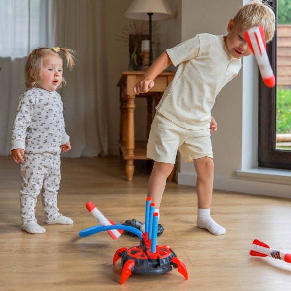 WOOPIE Wyrzutnia Rakiet Piankowych 6 szt. - 002