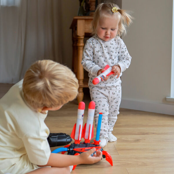 WOOPIE Wyrzutnia Rakiet Piankowych 6 szt. - 004