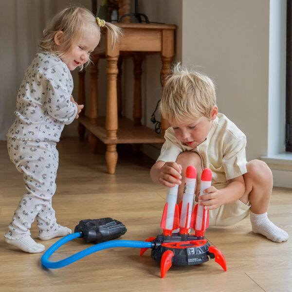 WOOPIE Wyrzutnia Rakiet Piankowych 6 szt. - 006