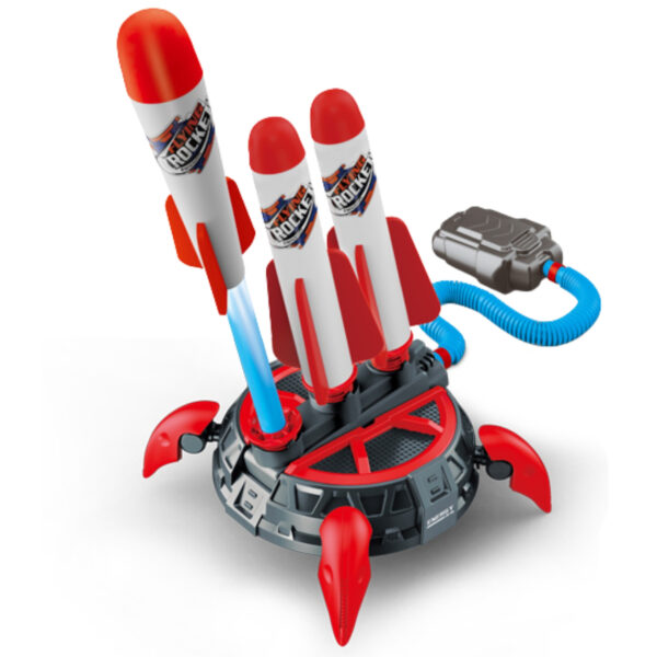 WOOPIE Wyrzutnia Rakiet Piankowych 6 szt. - 013