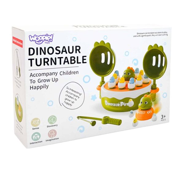 Gra zręcznościowa łowienie dinozaurów 4w1 katapulta zestaw - Woopie - 009