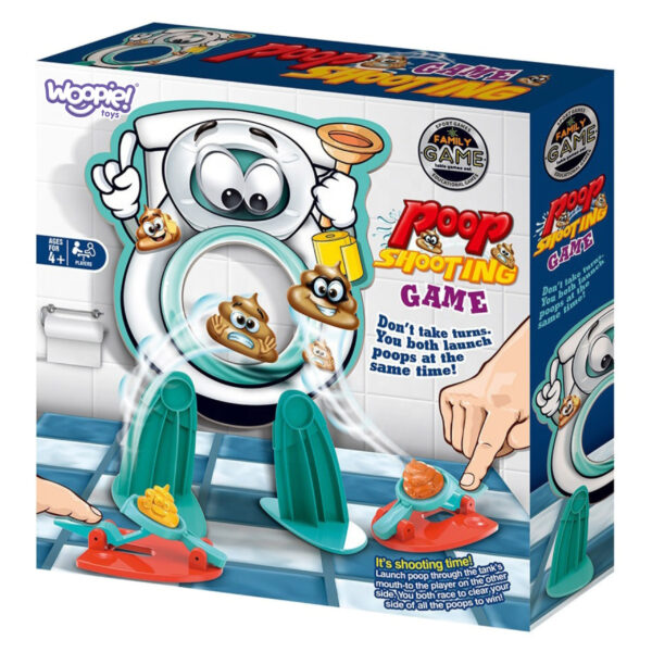 WOOPIE Gra Zręcznościowa Rodzinna Strzał Kupa do Sedesu - 006