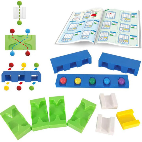 WOOPIE IQ Gra Logiczna Strategiczna Trening Mózgu "Labirynt Logiczny" - 003