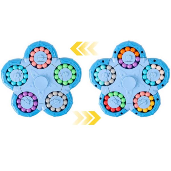 Magnetyczna gra obrotowa łamigłówka 2w1 antystresowa Woopie - 004