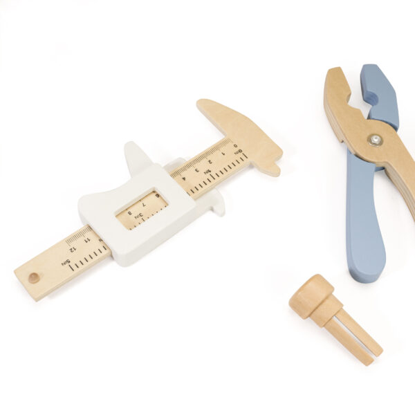 CLASSIC WORLD Drewniany Warsztat Narzędziowy z Tablicą Kredową 27 el. - 007