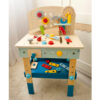 TOOKY TOY Drewniany Stół Do Majsterkowania Warsztat - 012