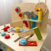 TOOKY TOY Drewniany Stół Do Majsterkowania Warsztat - 013
