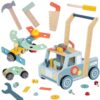 TOOKY TOY Drewniany Chodzik Samochód Mini Warsztat STEM - 001