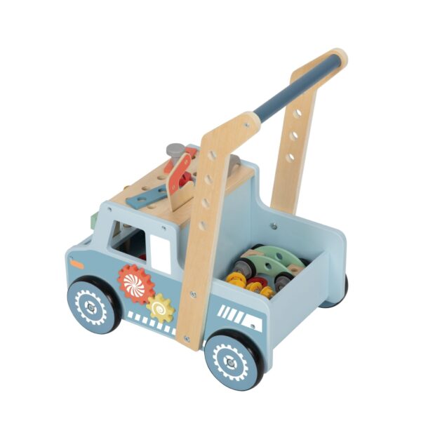 TOOKY TOY Drewniany Chodzik Samochód Mini Warsztat STEM - 005