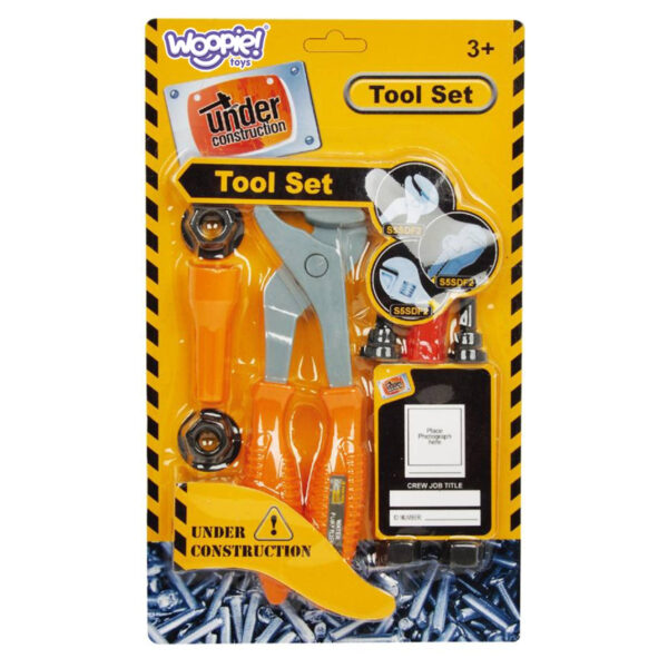 WOOPIE Zestaw Narzędzi Małego Majsterkowicza Szczypce Nastawne - 002