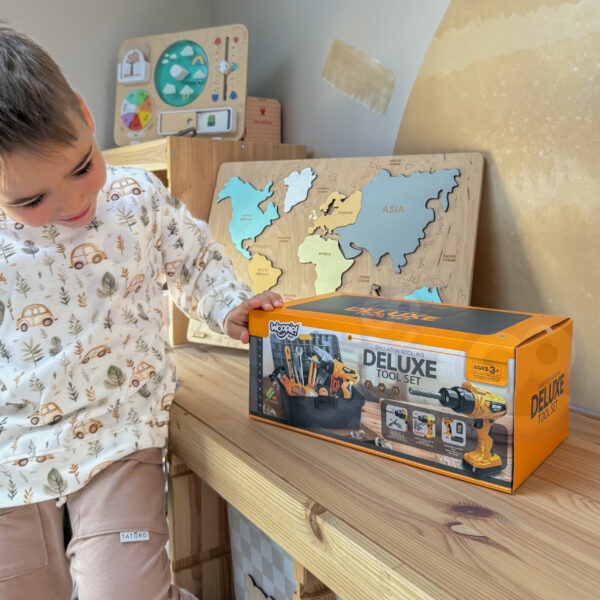 WOOPIE Zestaw Narzędzi Małego Majsterkowicza z Wkrętarką w Walizce 39el. - 005