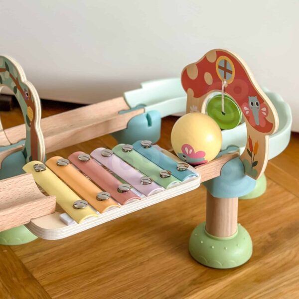 Tor Kulkowy z Efektami Dźwiękowymi Pastelowy FSC - Woopie Green - 007