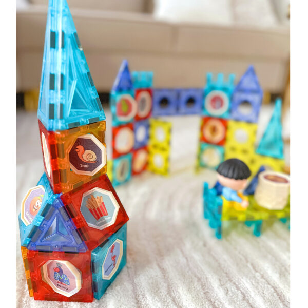 WOOPIE Klocki Magnetyczne Zamek 98 el. - 003