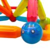WOOPIE Magnetyczne Klocki Konstrukcyjne Edukacyjne 128 el. - 004