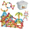 WOOPIE Magnetyczne Klocki Konstrukcyjne Edukacyjne 128 el. - 008