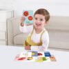 WOOPIE GREEN Box Pudełko XXL Montessori Edukacyjne 6w1 Sensoryczne 7-8 Miesięcy 26el. FSC - 003