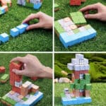WOOPIE Klocki Magnetyczne Konstrukcyjne Świat Klocków 108 el. - 002