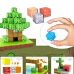WOOPIE Klocki Magnetyczne Konstrukcyjne Świat Klocków 108 el. - 003