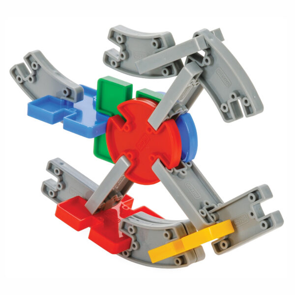 WOOPIE Zestaw Konstrukcyjnych Klocków w Skrzynce 320 szt. - 002