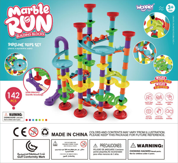 WOOPIE Kulodrom Tor Kulkowy Zestaw Spirala 142 el. - 002