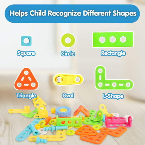 WOOPIE Zestaw Pojazdów Klocki Konstrukcyjny 6w1 STEM - 012