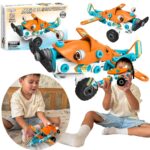 WOOPIE Samolot Zestaw Konstrukcyjny Klocki STEM - 001