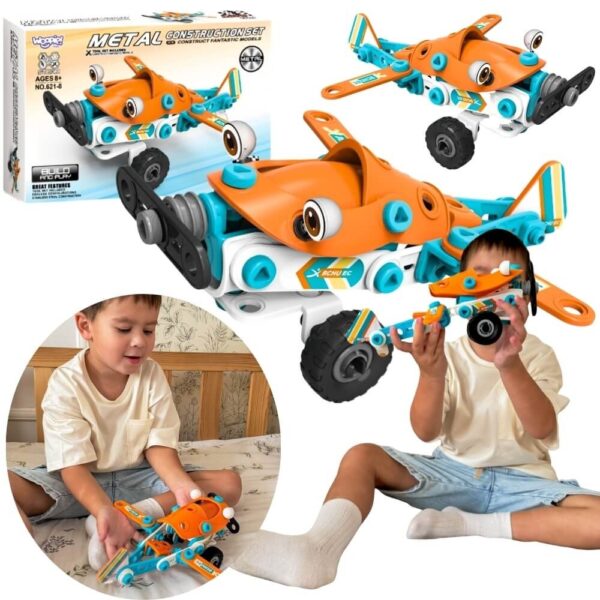 WOOPIE Samolot Zestaw Konstrukcyjny Klocki STEM - 001 WOOPIE Samolot Zestaw Konstrukcyjny Klocki STEM - 001