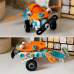WOOPIE Samolot Zestaw Konstrukcyjny Klocki STEM - 004