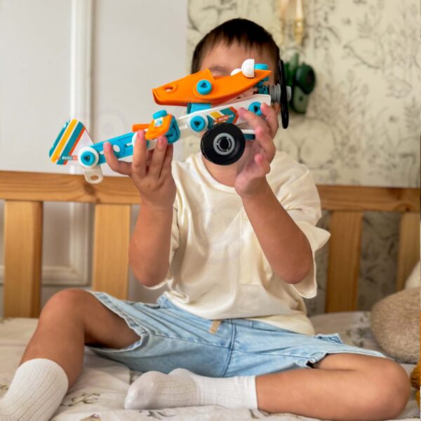 WOOPIE Samolot Zestaw Konstrukcyjny Klocki STEM - 007