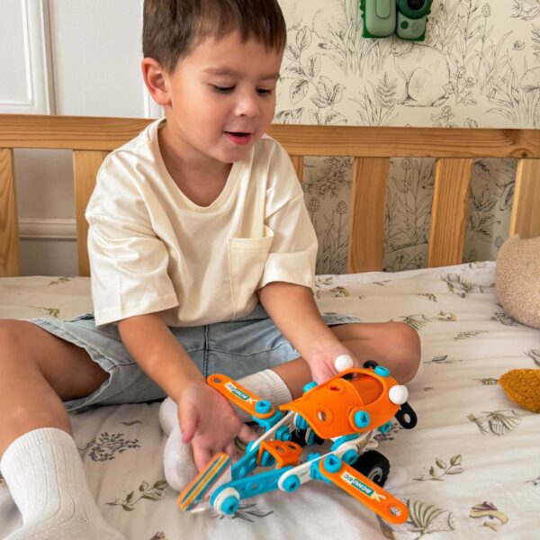 WOOPIE Samolot Zestaw Konstrukcyjny Klocki STEM - 008