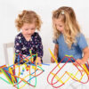 WOOPIE Klocki Konstrukcyjne Kolorowe Słomki 800 el. - 003