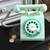 CLASSIC WORLD Klasyczny Drewniany Telefon dla Dzieci 4 el. - 005