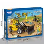 Klocki konstrukcyjne pojazdy budowlane 8w1 STEAM - Woopie - 003