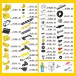 WOOPIE Zestaw Konstrukcyjny Pojazdy Budowlane STEAM 6w1 223 el. - 006