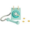 CLASSIC WORLD Klasyczny Drewniany Telefon dla Dzieci 4 el. - 009