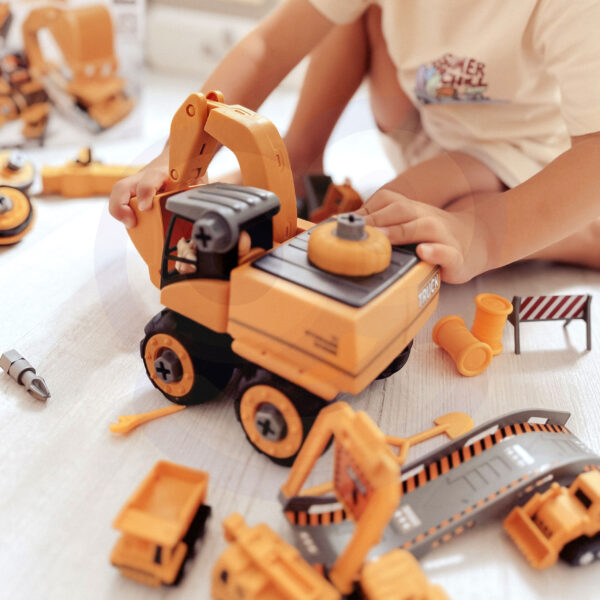 WOOPIE Mega Plac Budowy 5w1 Zestaw XXL do Skręcania DIY - 004