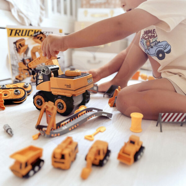 WOOPIE Mega Plac Budowy 5w1 Zestaw XXL do Skręcania DIY - 005