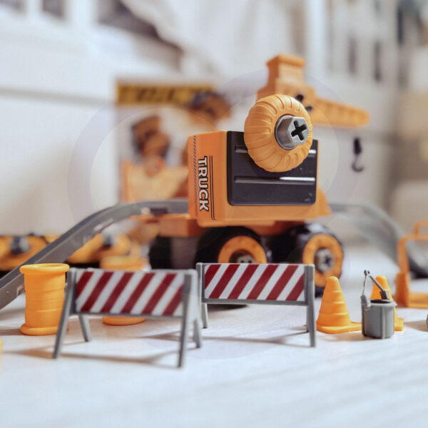 WOOPIE Mega Plac Budowy 5w1 Zestaw XXL do Skręcania DIY - 009