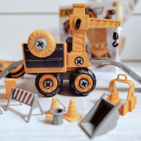 WOOPIE Mega Plac Budowy 5w1 Zestaw XXL do Skręcania DIY - 013